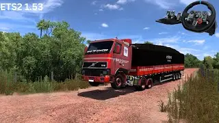 ETS2 1.53|ABNORMAL LOAD AND OFFROAD DRIVE|LOGITECH G29 STEERING WHEEL GAMEPLAY|