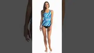 Dolfin Solid High Waisted Conservative Cut Brief Swimsuit | SwimOutlet.com
