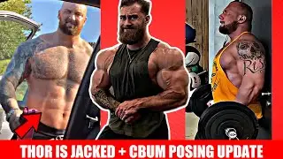 242lb Cheat Curls + Thor's Rapid Weight Loss + Cbum Looking MASSIVE Posing Update + MORE