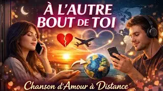 &Agrave; L&rsquo;Autre Bout de Toi 💔🌍 | Chanson Fran&ccedil;aise Relation &agrave; Distance | Love Song AI F&eacute;minine