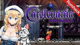 Catslevania Maria+ - Castlevania - Portrait of Ruin Romhack playthrough