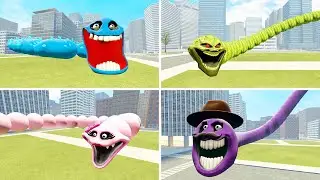 I BECAME ALL ROBLOX HUNGRY SONIC WORM in Garry's Mod [ Snake, Sonic, Mommy, LinGang ] in Garry's Mod