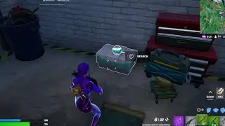 Search ice machines, coolers, or produce boxes Fortnite