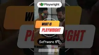 What is Playwright in telugu - Software కోర్స్