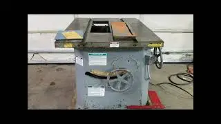 Northfield #4 Heavy Duty Industrial Table Saw - USED