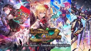 A Day of Shadowverse's Renascent Chronicles in the Shrine - Shadowverse Community Highlights #1