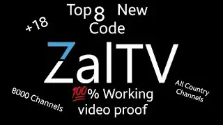 Zaltv code new top 8, free code, +18