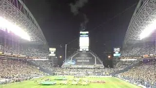 Seattle Sounders v San Jose Earthquakes (15th Oct 2011) National Anthem