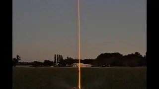 Long Exposure MODEL ROCKET shot #shorts