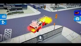 911 Emergency Firefighter Fire Truck Rescue Simulator 3D - Android GamePlay