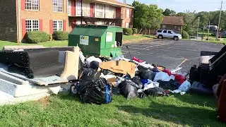 Fairfield residents concerned about trash eyesore at Chateau at Glen Oaks Apartments