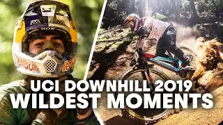Best Saves & Bails of A Wild 2019 Downhill Season | UCI Mountain Bike World Cup