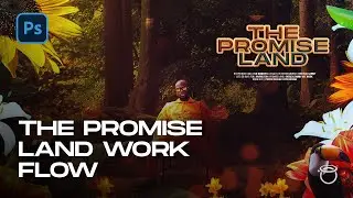 How to make a Tropical Forest Poster in Photoshop | The Promise Land | 1 Hour Work Flow