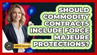 Should Commodity Contracts Include Force Majeure Protections? - Commodity Wealth Investor