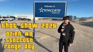 Shot Show dzień #0 - Staccato Range Day, PREMIERA CANIK MC9 PRIME RADIAN!