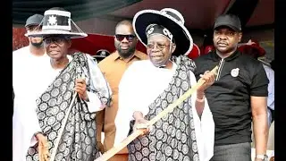 PRESIDENT TINUBU SHOWS OFF NEW DANCE STEPS AT EYO 2025 FESTIVAL