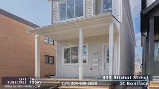 Новая арендная недвижимость &mdash; 433 Ritchot Street в Сент-Бонифасе &mdash; квартира на верхнем этаже