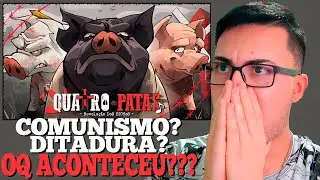 React Quatro Patas - Revolução dos Bichos (George Orwell) REALISTA