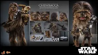 A LOOK AT: Star Wars The Empire Strikes Back Chewbacca and C-3PO by Hot Toys REVEAL
