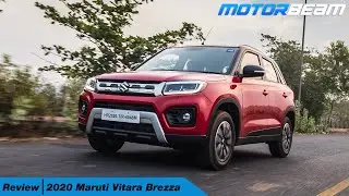 2020 Maruti Vitara Brezza Review - Petrol 😱 | MotorBeam