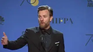 Ewan McGregor Press Interview - Golden Globes 2018