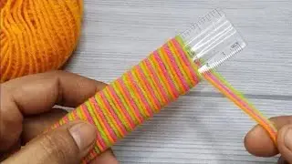 4 Superb Woolen Yarn Flower making ideas with Scale | Easy Sewing Hack 