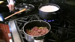Tahchin Bademjan 1 | how to cook Persian Food | Eggplant Tahchin