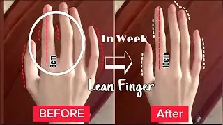 Best Exercise for Fingers | Do this Exercise to Slim and Longer Finger | have beautiful Hand Natural