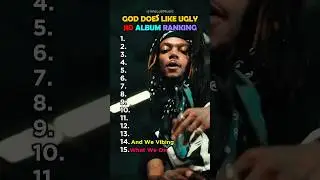 GOD DOES LIKE UGLY JID Album Ranking #jid #goddoeslikeugly #album #top10 #ranking #rap #shorts #yt