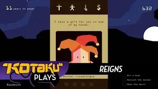 Kotaku Livestream Archive: Reigns (PC)