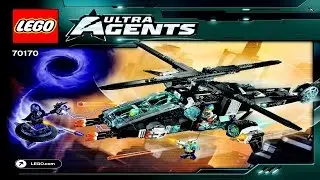 70170 LEGO UltraCopter vs  AntiMatter Agents instruction booklet