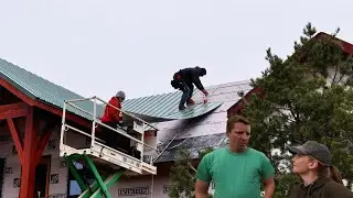 How DANGEROUS Could It Be? Roofing In The WIND
