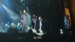 My video from 1st row: Grande  Amore, Il Volo, Vicenza, 3 Sept 2022.