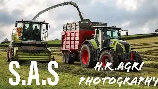 Nine trailers one harvest on the long draw S.A.S(silage 2023)