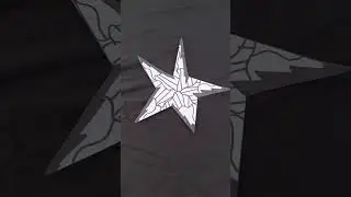 Matariki Star Pattern Art