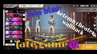 Cheater wall hack is back,in late game
