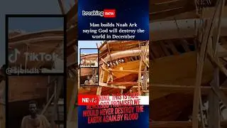 NOAH ARK  GOD FLOODING THE WORLD