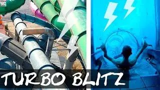 Unfassbar heftige Turborutsche von 1995: Turbo Blitz im Kristall Palm Beach | Insane Speed Slide