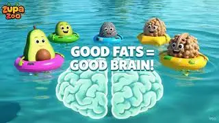 Smart Bites for Smart Kids🧠✨ Brain-Boosting Food Song for Toddlers 2025