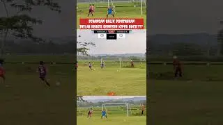 REAKSI GEMESIN KIPER BOCIL #lagafinal #ligaindonesia #sepakbola