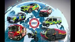 Emergency Response Driving Lights & Siren Fire, Police, Ambulance (5 International Countries)