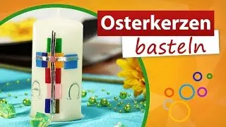 ☧ Osterkerzen Basteln ▮ trendmarkt24 - Wachsplatten