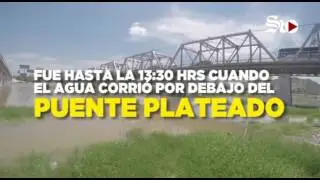¡Llega el agua al vado del Nazas!