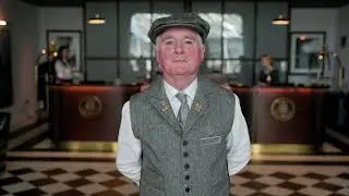 People on the Mile Titanic Hotel Belfast
