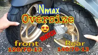 Astig nito 😍Oversize Nmax Set Tires 😍, Corsa Platinum Cross S, Dual Sports