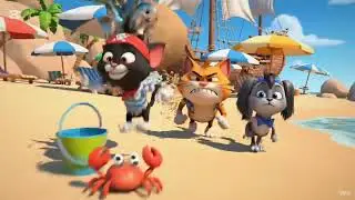 &ldquo;Pirate Kitten Steals the Fish! 🐱&zwj;☠️🐟 Funny Cat Animation&rdquo;