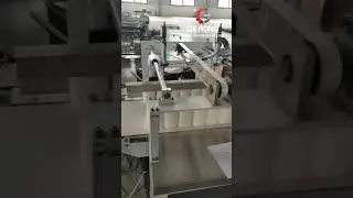 Toilet paper roll horizontal to vertical counting feeding bag inserting sealing machine