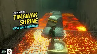 EASY GUIDE: Timawak Shrine - Against the Flow Puzzle | Zelda Tears of the Kingdom Walkthrough