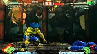 Super Street Fighter 4 - hd cloud strife 08 (Gen) vs LORDVADER2000 (Blanka) (PS3 Battles)