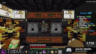 🔴DONUTSMP LIVE🔴|GAMBLING 10-100M|1M PER BASE|AUCTIONS|